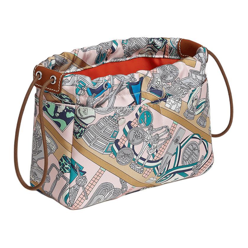SASOM | bags Hermes Silk With Barenia Calfskin Crossbody Bag