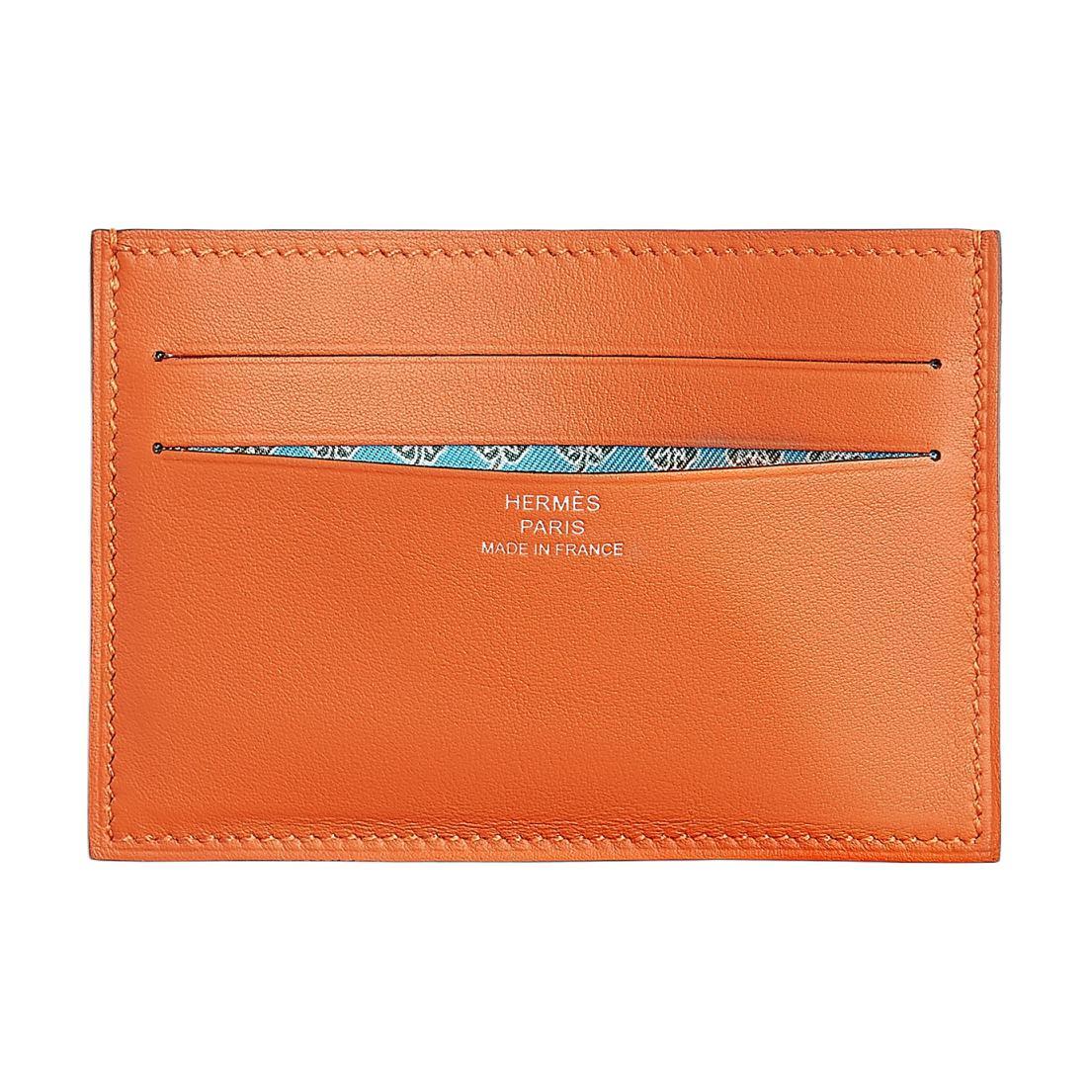 SASOM | bags Hermes Citizen Twill Swift Calfskin Card Holder