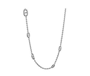 Buy Hermes Farandole Long Necklace 120 In Sterling Silver at Sasom – Authentic and Ready to Ship