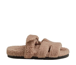 Buy Hermes Chypre Sandal Pink Woolskin (Women's) at Sasom – Authentic and Ready to Ship