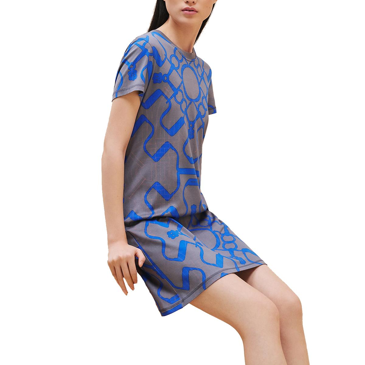 Hermes Women\'s Short Sleeve Dress.