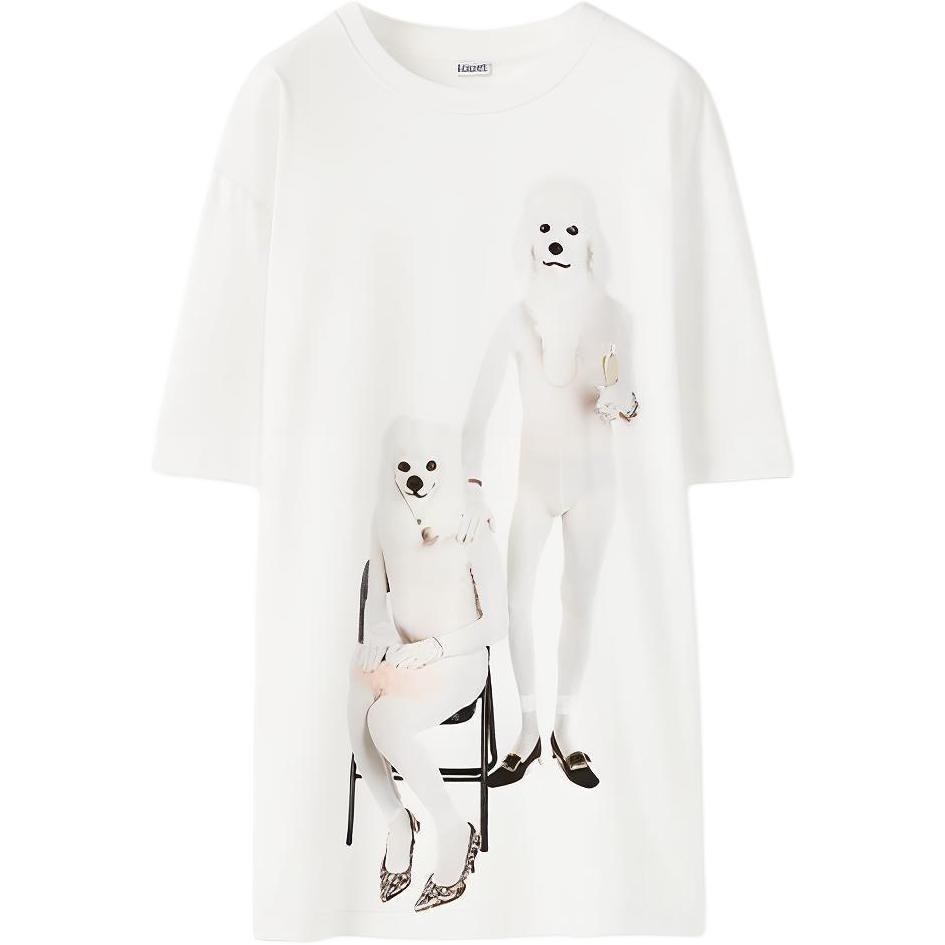 SASOM | apparel Loewe Twin Dog T Shirt Check the latest price now!