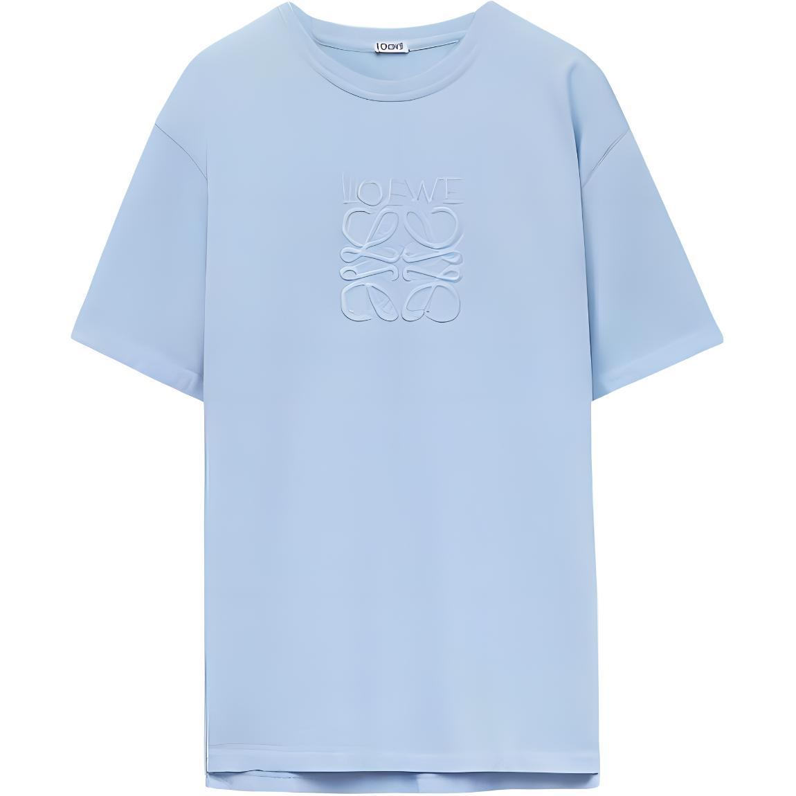 SASOM | apparel Loewe Relaxed Fit T shirt In Cotton Check