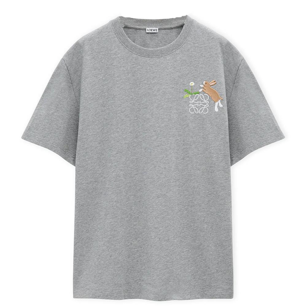 SASOM | apparel Loewe x Suna Fujita SS25 T-Shirt Men's Gray