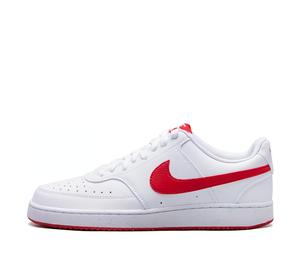 Buy Nike Court Vision Low White University Red at Sasom – Authentic and Ready to Ship