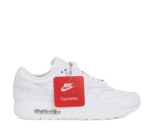 Buy Nike Air Max 1 '87 SP Supreme Triple White at Sasom – Authentic and Ready to Ship
