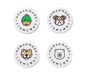 Buy Human Made Animal Large Badge (Set of 4) Multi at Sasom – Authentic and Ready to Ship