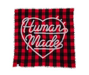 Buy Human Made Wool Stole Red at Sasom – Authentic and Ready to Ship