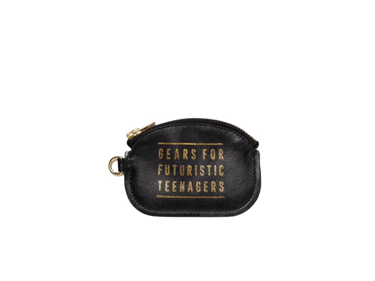 Human Made Leather Coin Case Black Shop Authentic at SASOM