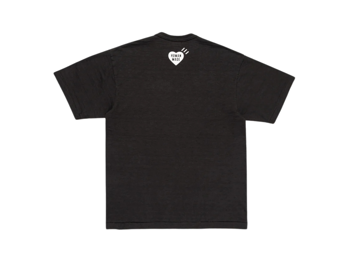 Human Made Heart Badge T-Shirt Black Shop Authentic at SASOM