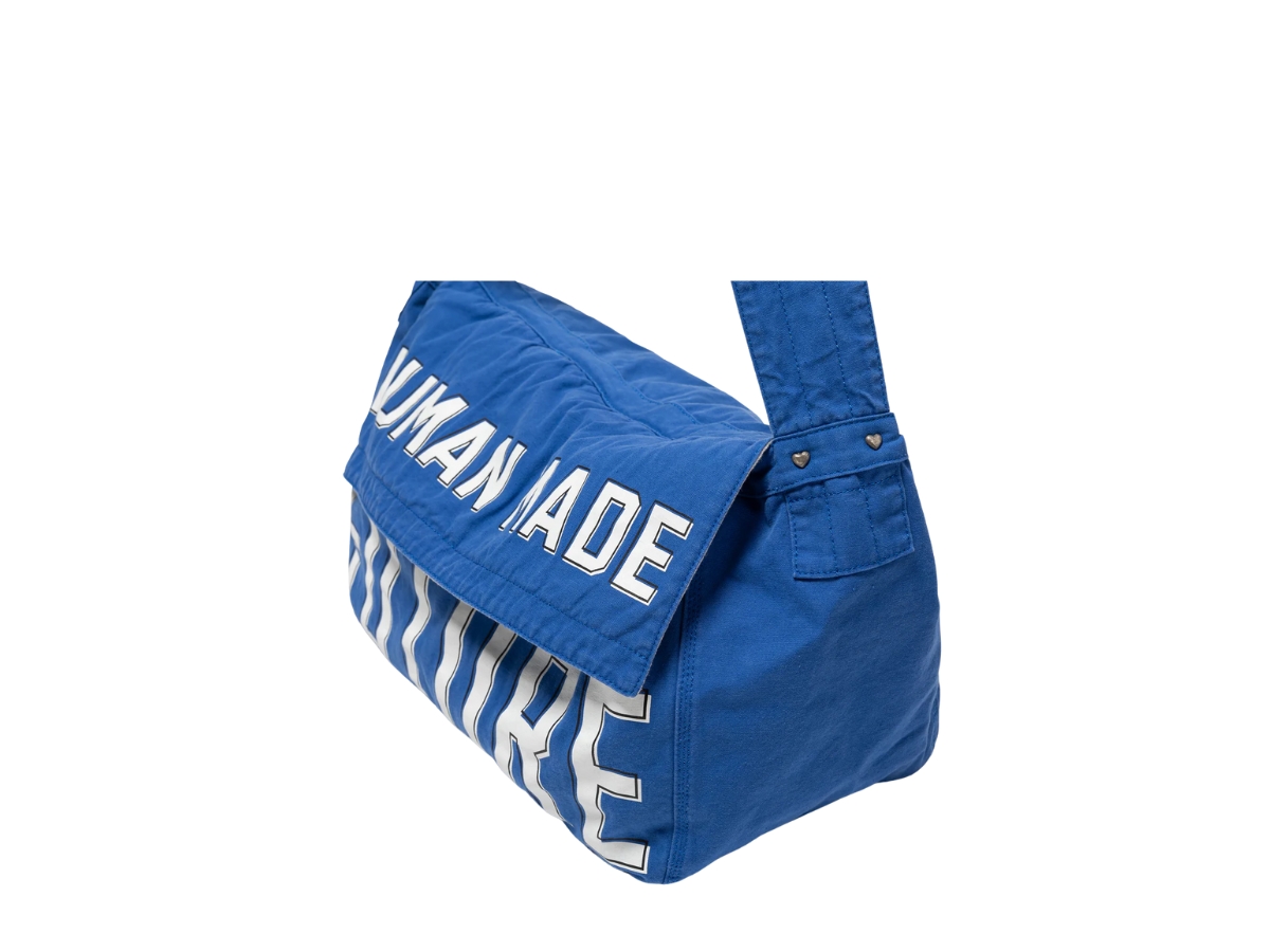 Human Made Mail Bag Large Blue Shop Authentic at SASOM