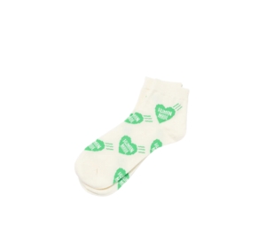 Buy Human Made Heart Short Socks Green at Sasom – Authentic and Ready to Ship