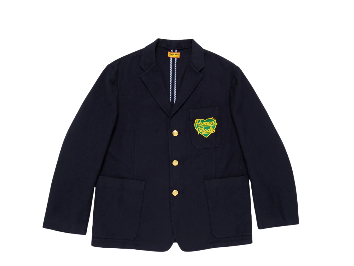 ช้อป Human Made Wool Blend Blazer Navyของแท้ที่ SASOM