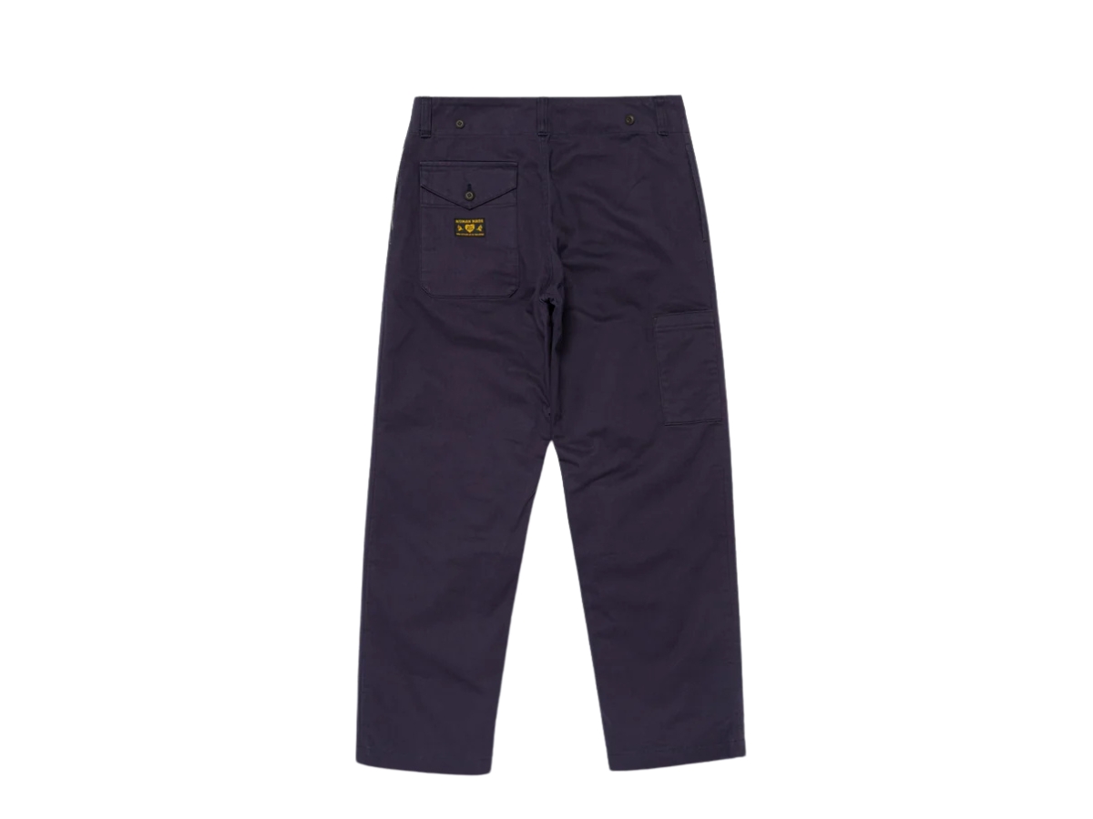 Human Made Straight Cargo Pants Navy Shop Authentic at SASOM
