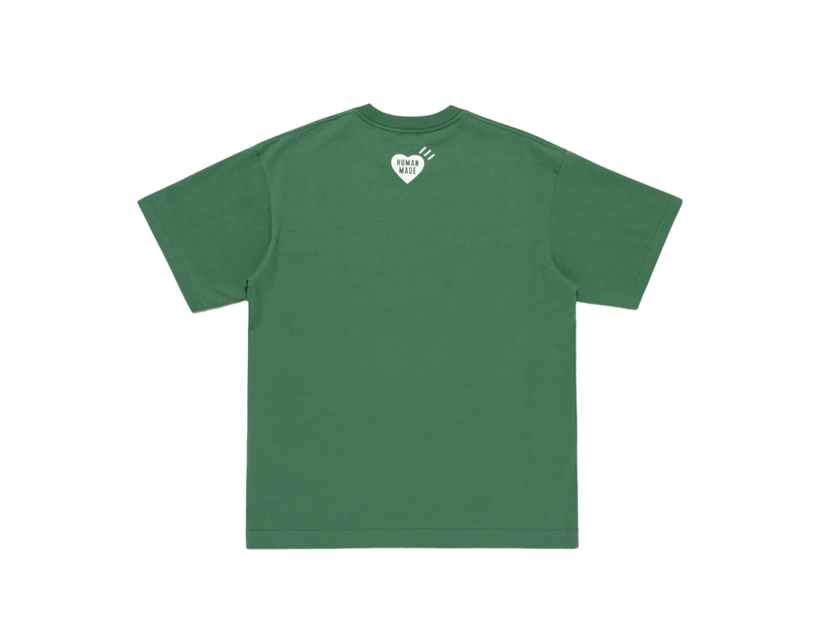 Human Made Graphic T-Shirt Green Shop Authentic at SASOM