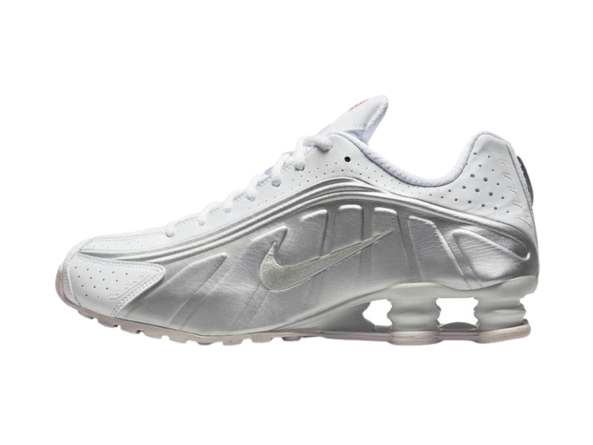 Shox R4 Silver รองเท้า Nike Shox R4 Metallic Silver | ซื้อ-ขายของแท้