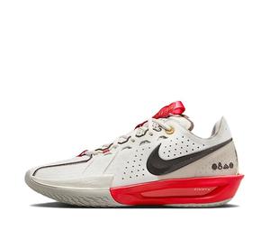 Buy Nike Air Zoom G.T. Cut 3 Anti Slip Wear Resistant Low Top Basketball Shoes Men's White Beige at Sasom – Authentic and Ready to Ship