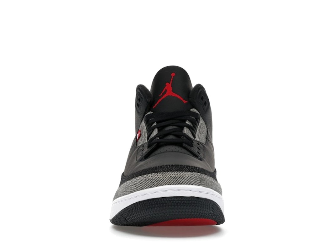 Nike Nike Air Jordan 3 x Levi's Black White - view 2