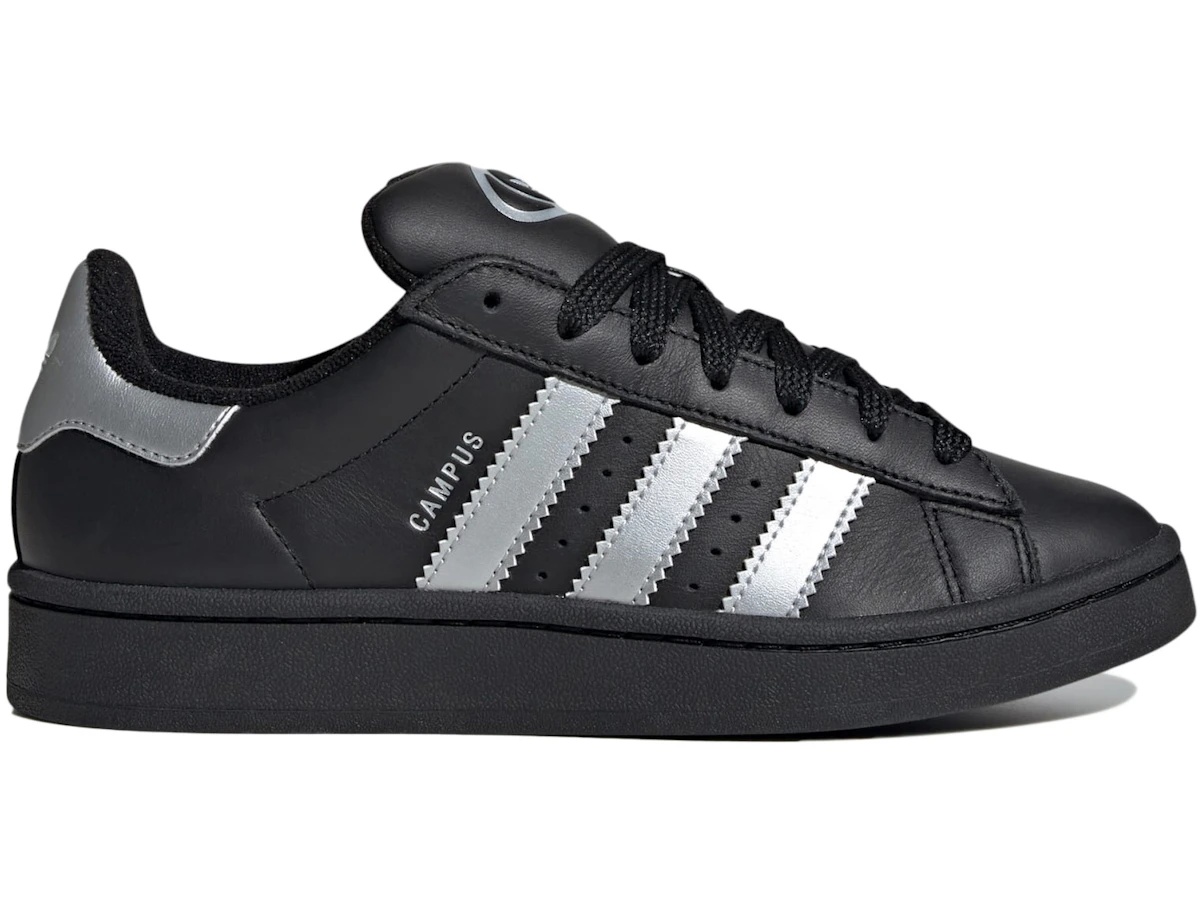 Adidas Campus 00s Core Black Silver Metallic Women s 