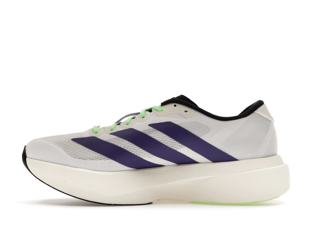 adidas adidas Adizero Evo SL White Collegiate Purple Lime Burst - view 3