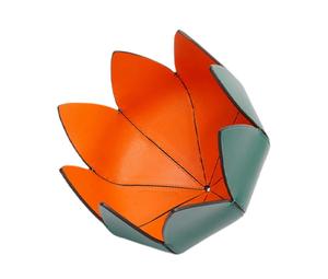 Buy Loewe Anagram Cow Leather Tray Bag Accessory Unisex Green/Orange at Sasom – Authentic and Ready to Ship