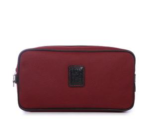 Buy Longchamp Boxford Fabric Handheld Toiletry Bag Large Size Unisex Dark Red at Sasom – Authentic and Ready to Ship