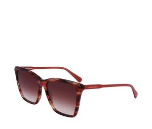Buy Longchamp Acetate Square Sunglasses Women's Tortoiseshell at Sasom – Authentic and Ready to Ship