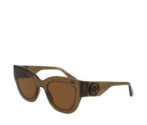 Buy Longchamp Plastic Cat Eye Sunglasses Women's Khaki at Sasom – Authentic and Ready to Ship