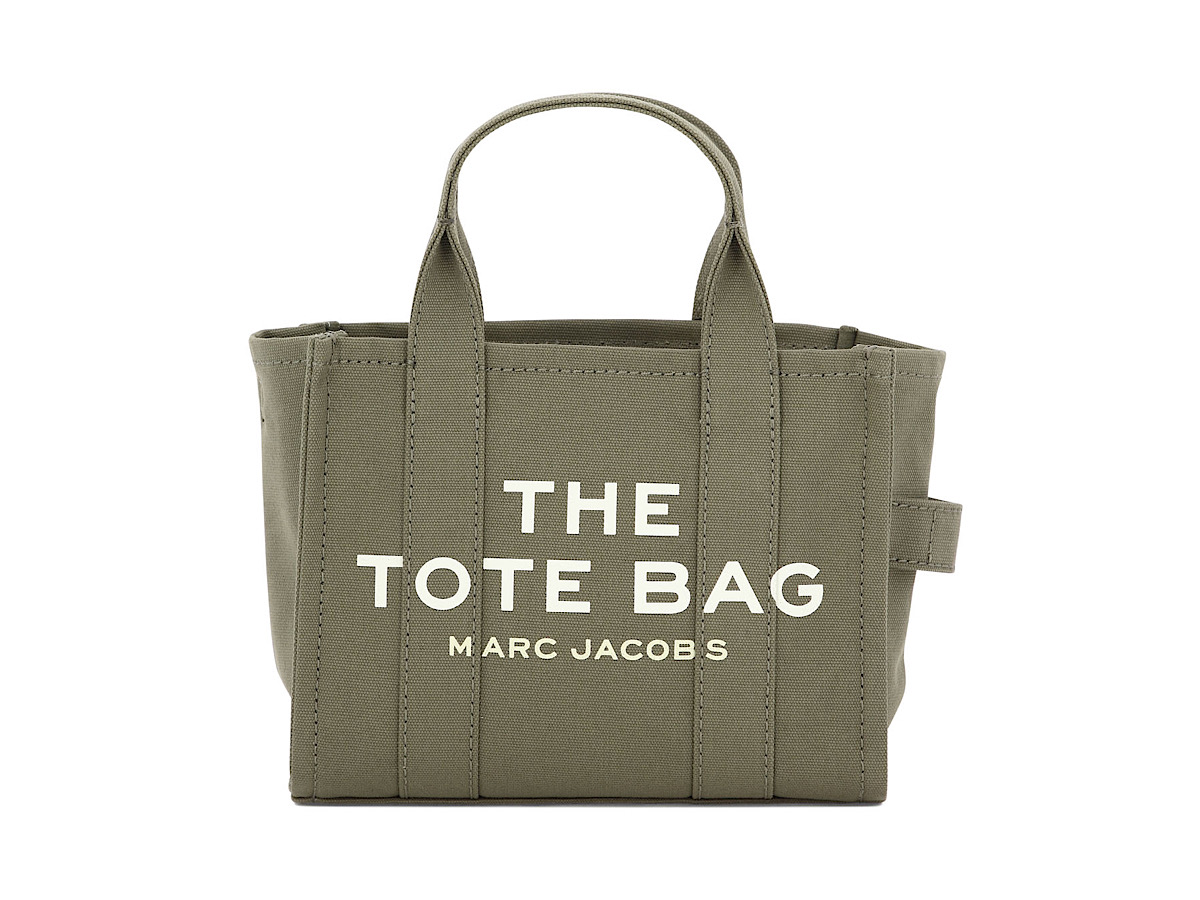 Buy Marc Jacobs The Mini Tote Handbaggreen Cotton at Sasom – Authentic and Ready to Ship