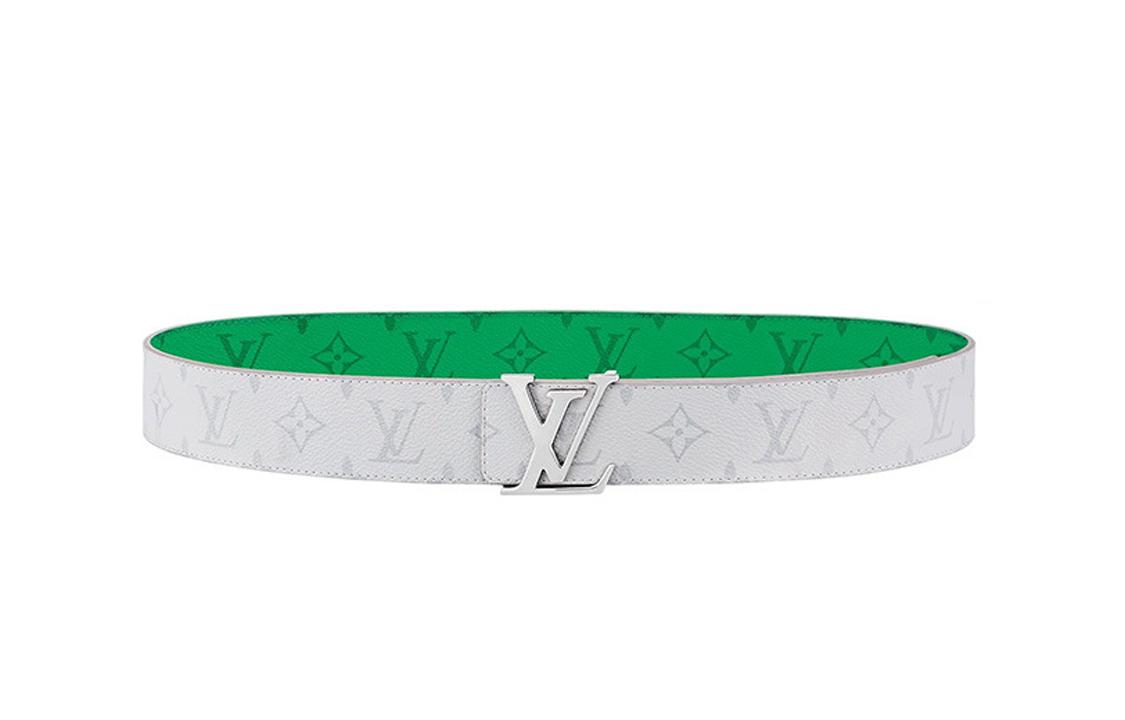 louis vuitton belt green