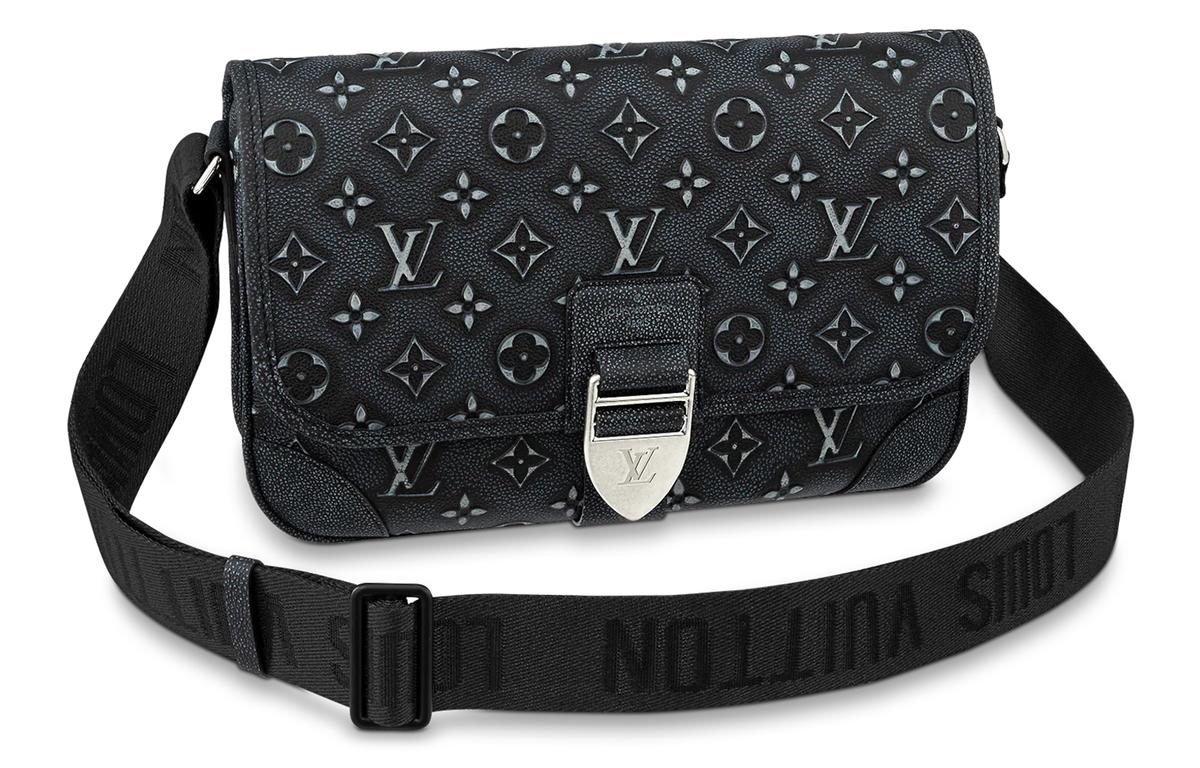 SASOM | bags Louis Vuitton Archy Cow Leather Messenger Bag 