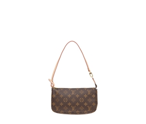 Buy Louis Vuitton Pochette Accessoires In Canvas Brown With Gold Hardware at Sasom – Authentic and Ready to Ship