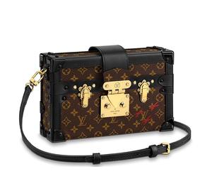 Buy Louis Vuitton Petite Malle Monogram Black/Brown at Sasom – Authentic and Ready to Ship
