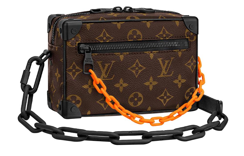 SASOM | bags Louis Vuitton Mini Soft Trunk Monogram Brown/Orange Check the  latest price now!