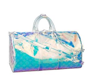 Buy Louis Vuitton Keepall Bandouliere Monogram 50 Prism at Sasom – Authentic and Ready to Ship