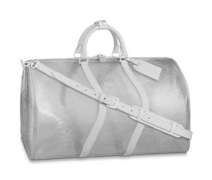 Buy Louis Vuitton Keepall Bandouliere Wavy 50 Epi Plage White at Sasom – Authentic and Ready to Ship