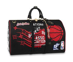 Buy Louis Vuitton X Nba Hero Jacket Leather Keepall 55 Monogram Black at Sasom – Authentic and Ready to Ship
