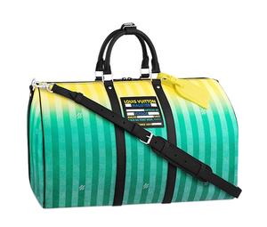Buy Louis Vuitton Keepall 50B Damier Stripes Gradient Green at Sasom – Authentic and Ready to Ship