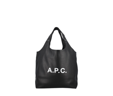 Buy A.P.C. Ninon Medium Tote Bag Black at Sasom – Authentic and Ready to Ship