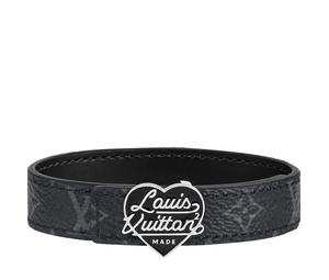 Buy Louis Vuitton X Nigo Lv Heart 14mm Reversible Bracelet at Sasom – Authentic and Ready to Ship