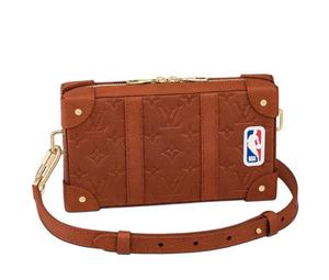 希少【Louis Vuitton x NBA】Soft TrunkWallet BallGrainLeather SASOM | bags Louis Vuitton X Nba Soft Trunk Wallet Ball