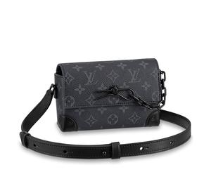 Buy Louis Vuitton Steamer Coated Canvas Cow Leather Patchwork Trim Box Bag Shoulder Bag Crossbody Bag Mini Men's Black at Sasom – Authentic and Ready to Ship