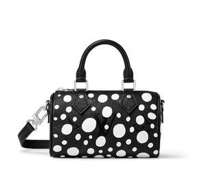 Buy Louis Vuitton X Yayoi Kusama Nano Speedy Black/White at Sasom – Authentic and Ready to Ship
