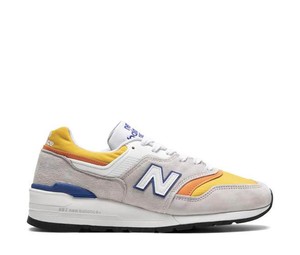 Buy New Balance 997 MiUSA Grey Orange at Sasom – Authentic and Ready to Ship