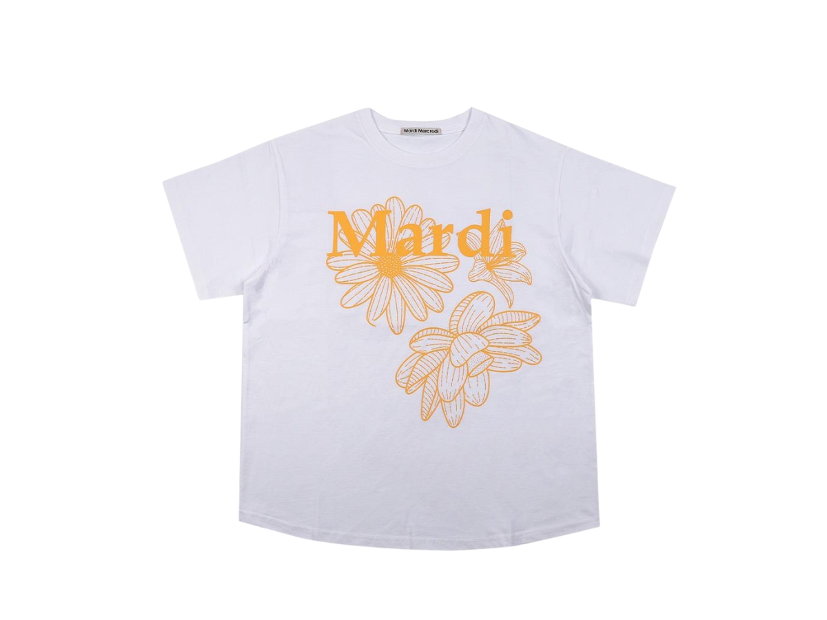 【Mardi Mercredi】 TSHIRT FLOWERMARDI TSHIRT FLOWERMARDI_IVORY NAVY - MARDI MERCREDI