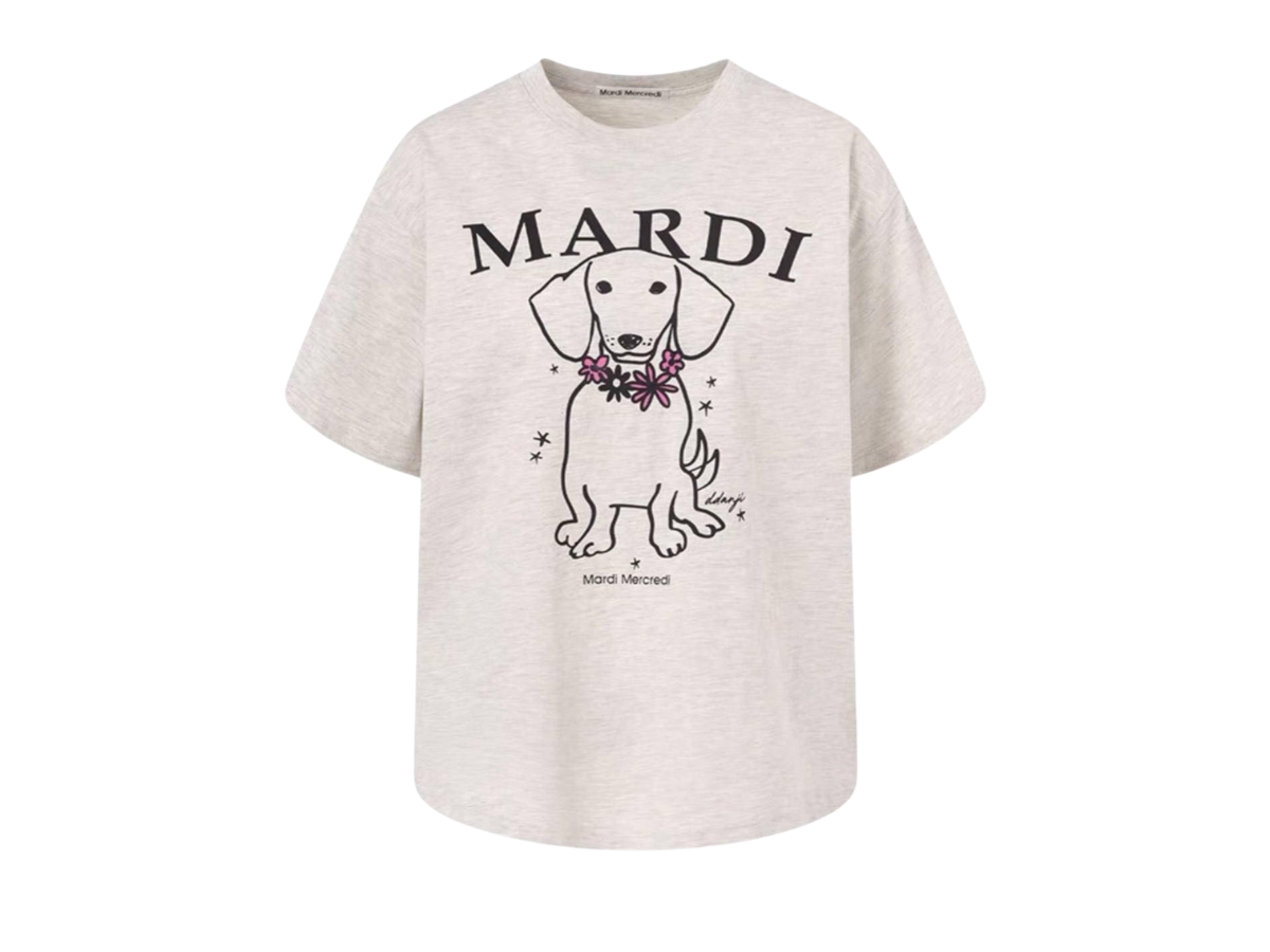 Mardi Mercredi Tshirt Swing The Tail Ddanji Flower Necklace