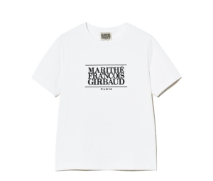 ★Marithe + Francois Girbaud★ W CLASSIC LOGO TEE cream W CLASSIC LOGO TEE cream - MARITHÉ+FRANҪOIS GIRBAUD