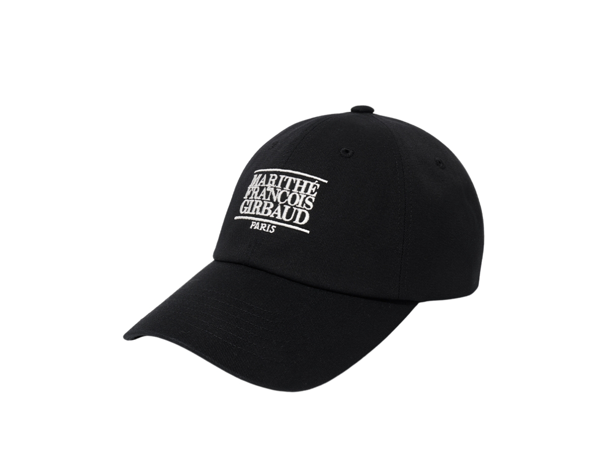 キャップ Marithe + Francois Girbaud CLASSIC LOGO SATIN CAP dark navy SMALL CLASSIC LOGO CAP dark brown - MARITHÉ+FRANҪOIS GIRBAUD