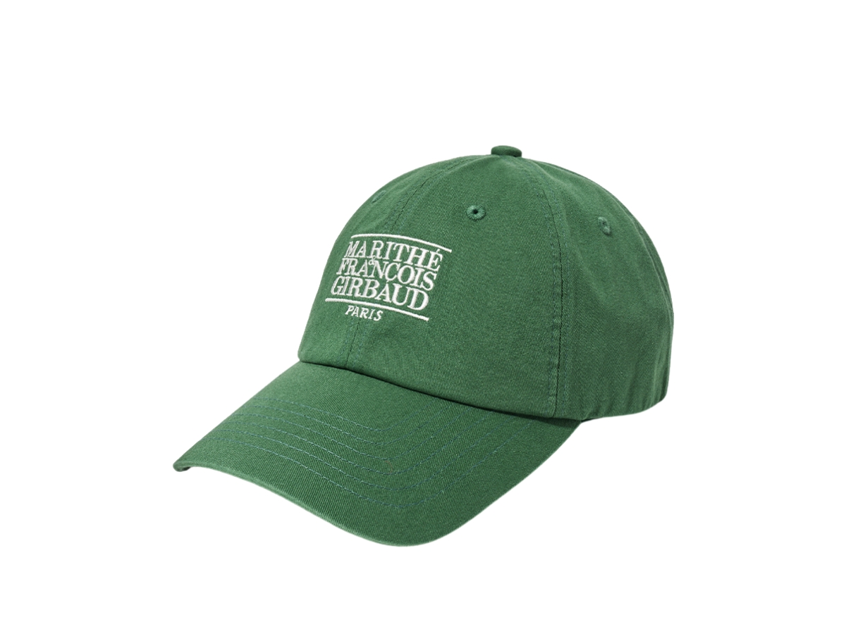 Marithe Francois Girbaud Small Classic Logo Cap Green