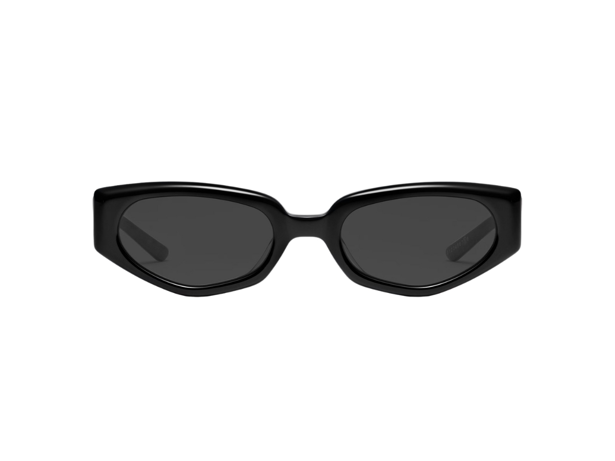 Gentle Monster Maison Margiela In Black Acetate With Gray Lenses